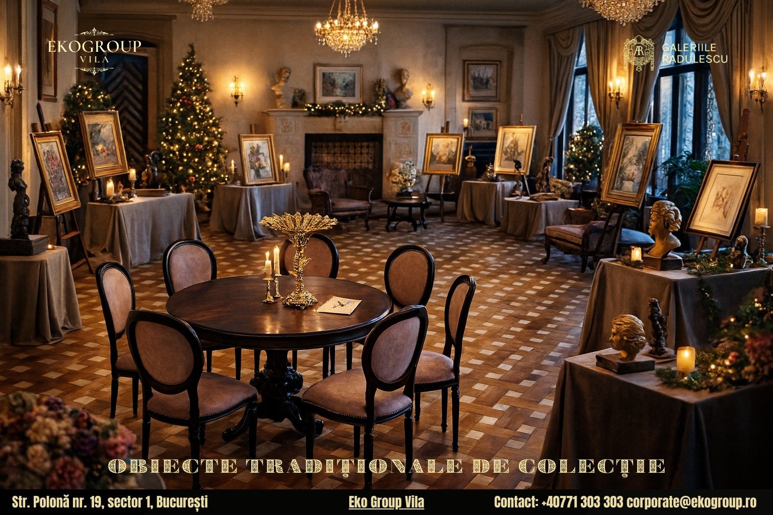 Istoria Crăciunului în Anii ’30: O Călătorie Elegantă prin Tradiție și Artă la Eko Group Vila